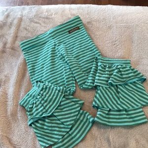 Striped ruffle Benny’s